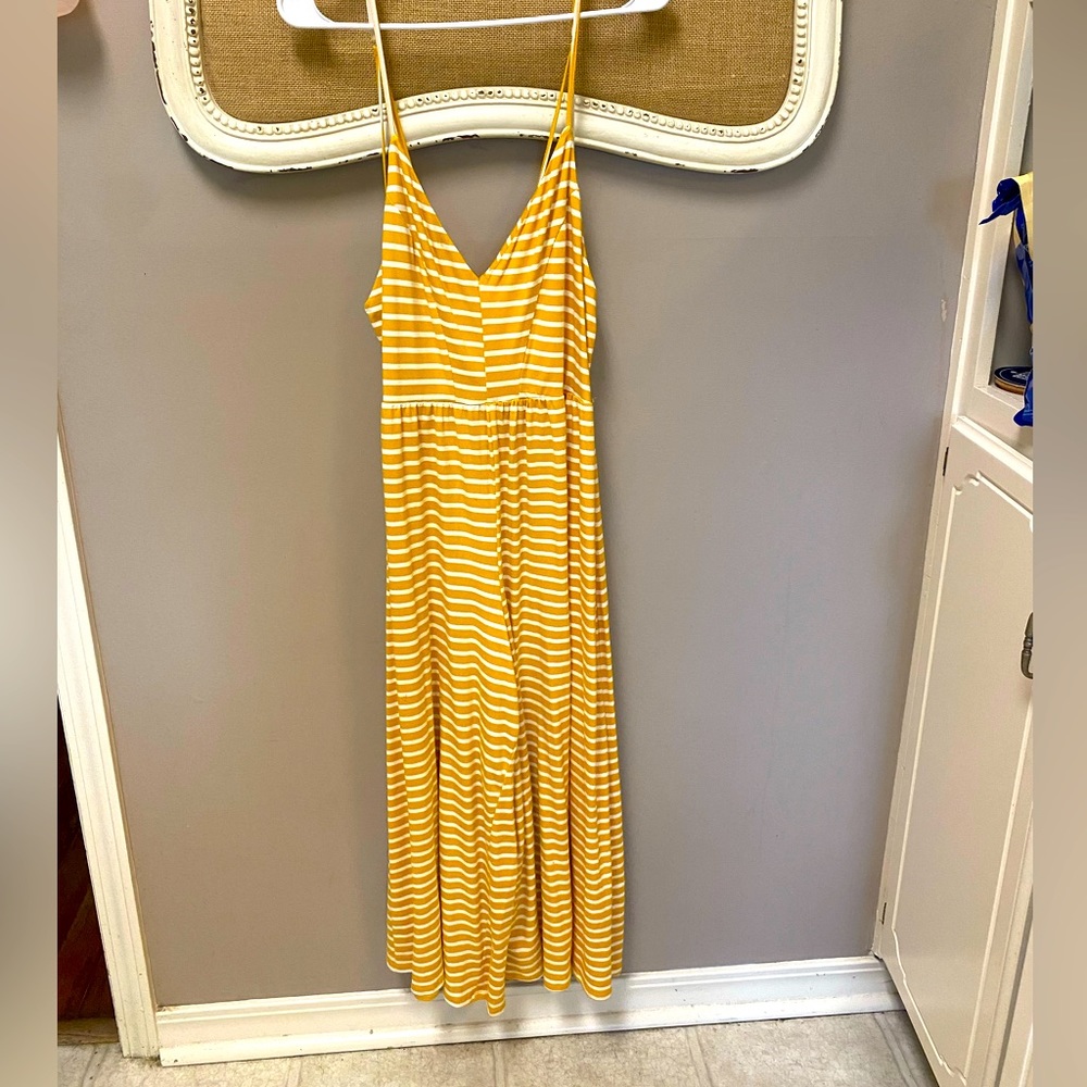 Poof Soft Striped Summer Romper Jumpsuit